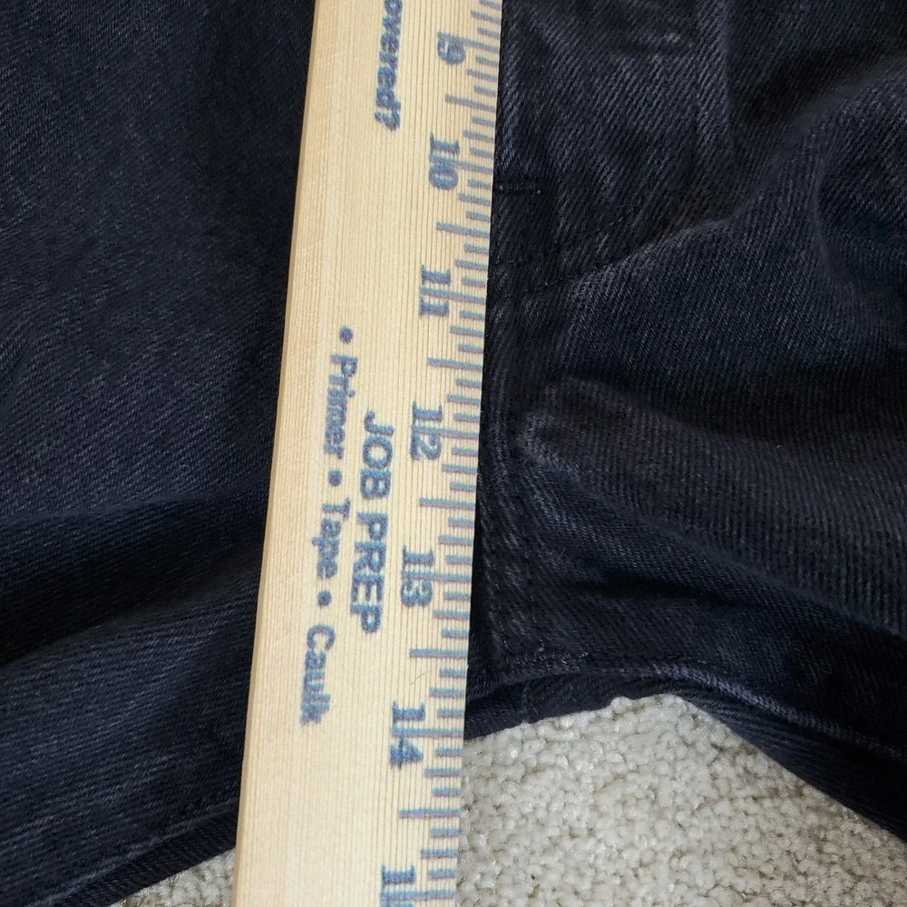 LEVIS 501 Men's 42X32 ACTUAL MEASURE 40X30‎ Black Jeans Straight Button Fly Y2K
